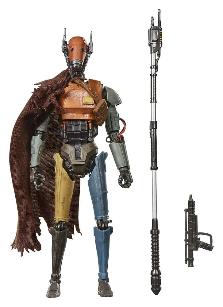 Star Wars: The Mandalorian & Grogu Black Series Action Figure Mercenary Guard Droid 15 cm 5 Hasbro Star Wars: The Mandalorian & Grogu Black Series Action Figure Mercenary Guard Droid 15 cm bilde 5