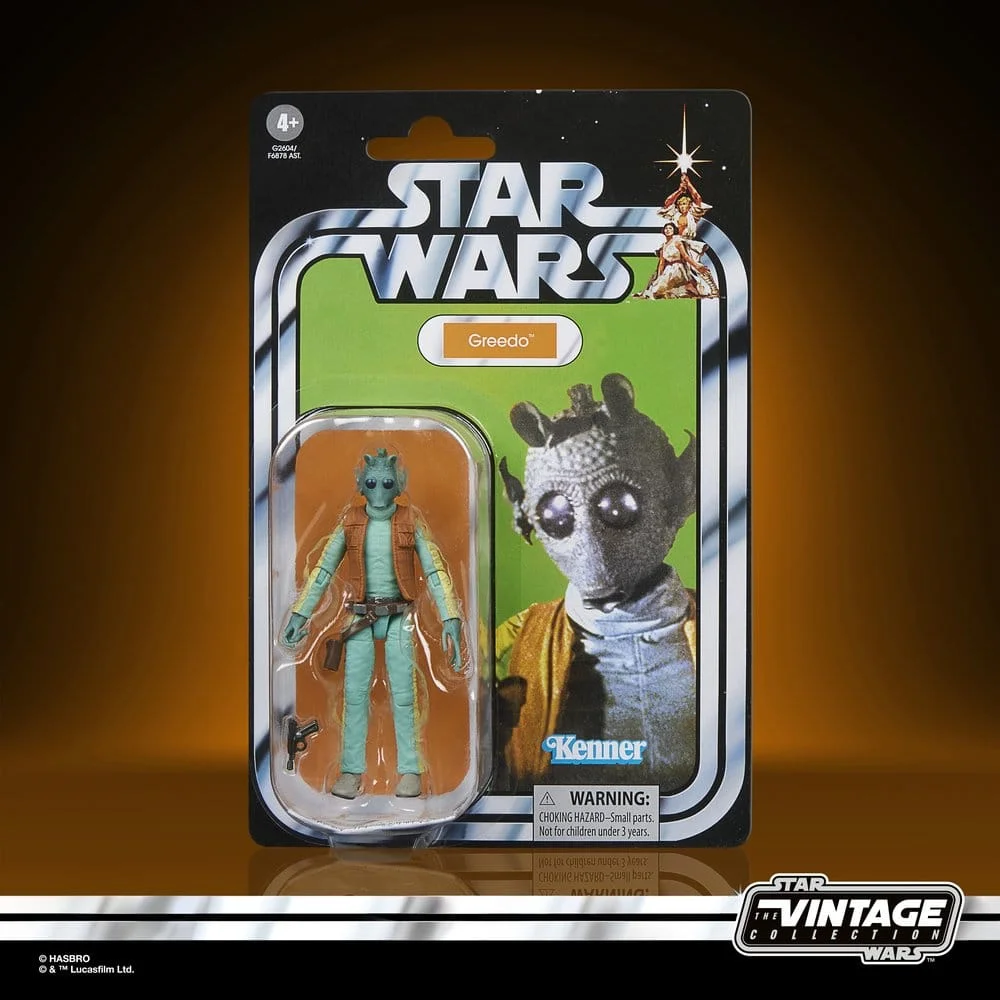 Star Wars Vintage Collection Action Figure Greedo 10 cm 13 Hasbro Star Wars Vintage Collection Action Figure Greedo 10 cm bilde 13