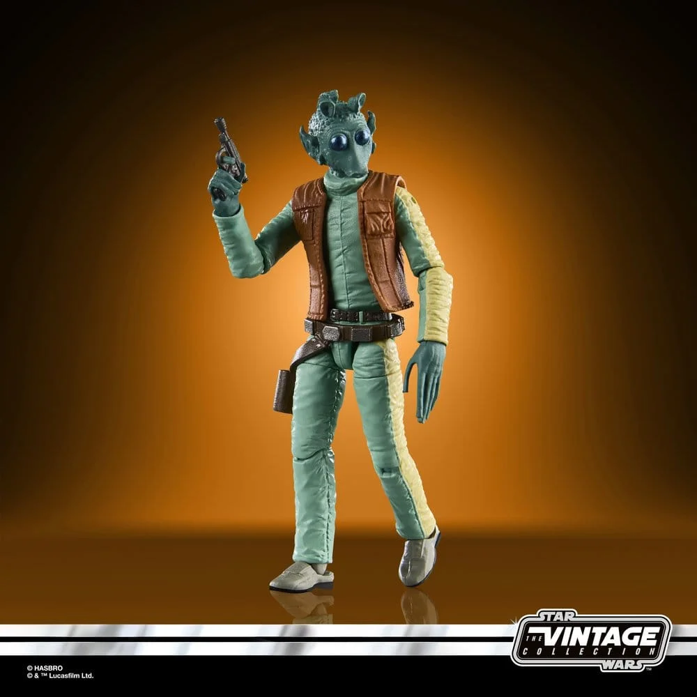 Star Wars Vintage Collection Action Figure Greedo 10 cm 5 Hasbro Star Wars Vintage Collection Action Figure Greedo 10 cm bilde 5