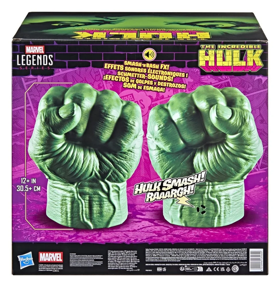 The Incredible Hulk Marvel Legends Premium Roleplay Fists 2 Hasbro The Incredible Hulk Marvel Legends Premium Roleplay Fists bilde 2