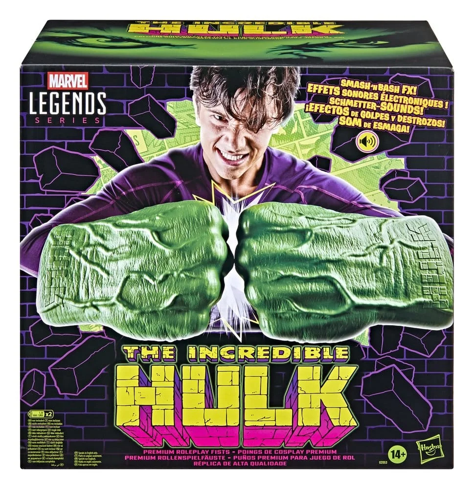 The Incredible Hulk Marvel Legends Premium Roleplay Fists 4 Hasbro The Incredible Hulk Marvel Legends Premium Roleplay Fists bilde 4