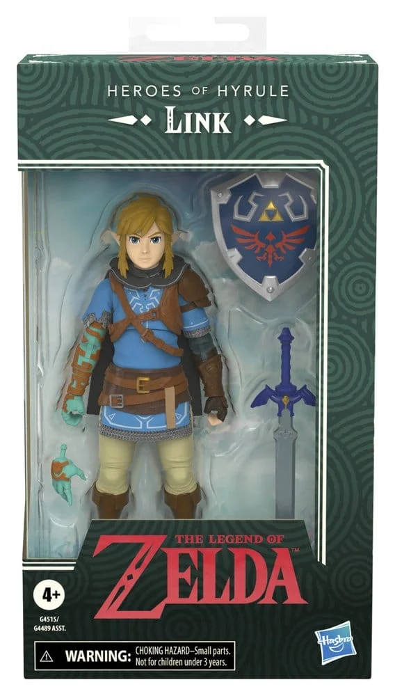 The Legend of Zelda: Tears of the Kingdom Heroes of Hyrule Action Figure Link 15 cm 12 Hasbro The Legend of Zelda: Tears of the Kingdom Heroes of Hyrule Action Figure Link 15 cm bilde 12