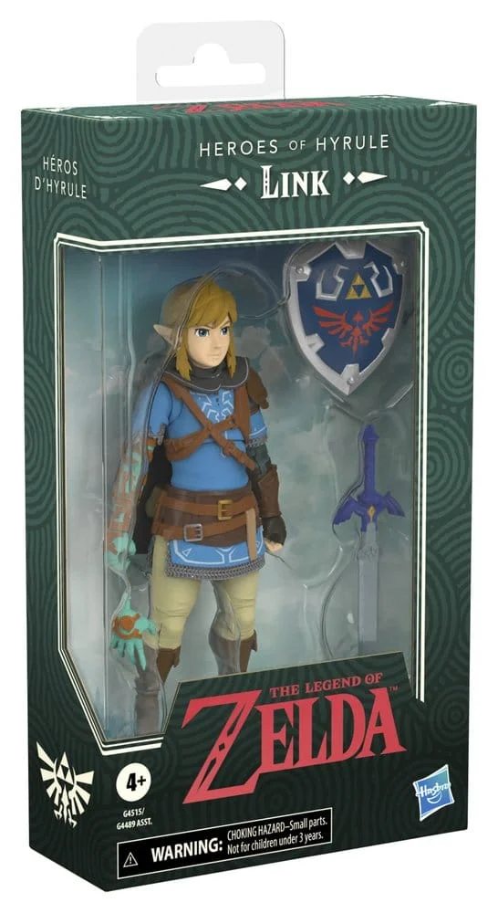 The Legend of Zelda: Tears of the Kingdom Heroes of Hyrule Action Figure Link 15 cm 14 Hasbro The Legend of Zelda: Tears of the Kingdom Heroes of Hyrule Action Figure Link 15 cm bilde 14