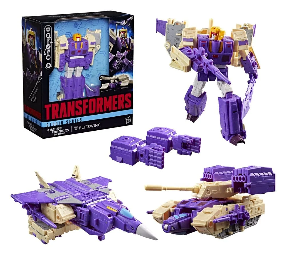 The Transformers: The Movie Studio Series Leader Class Action Figure Blitzwing 18 cm 3 Hasbro The Transformers: The Movie Studio Series Leader Class Action Figure Blitzwing 18 cm bilde 3