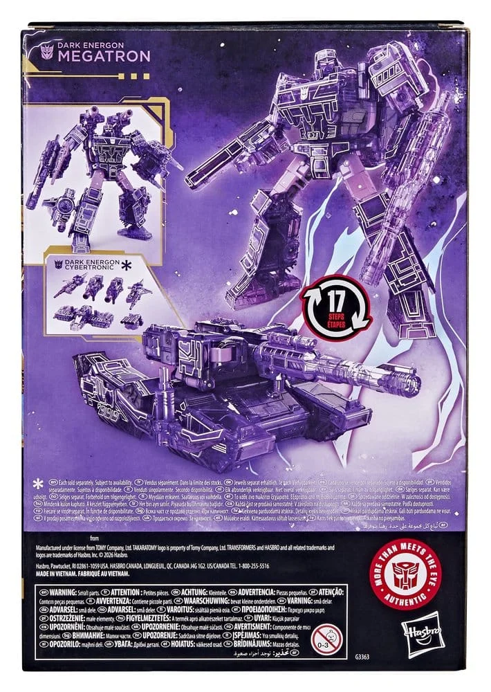 Transformers Age of the Primes Voyager Class Action Figure Dark Energon Megatron 17 cm 2 Hasbro Transformers Age of the Primes Voyager Class Action Figure Dark Energon Megatron 17 cm bilde 2
