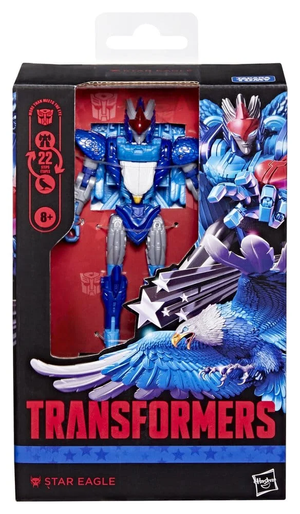 Transformers Deluxe Class Action Figure Star Eagle 11 cm 17 Hasbro Transformers Deluxe Class Action Figure Star Eagle 11 cm bilde 17