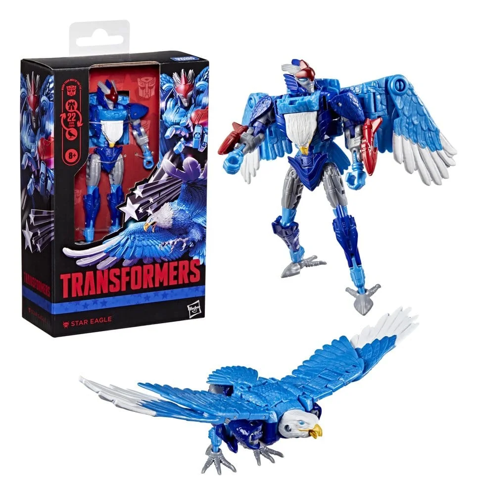 Transformers Deluxe Class Action Figure Star Eagle 11 cm 3 Hasbro Transformers Deluxe Class Action Figure Star Eagle 11 cm bilde 3