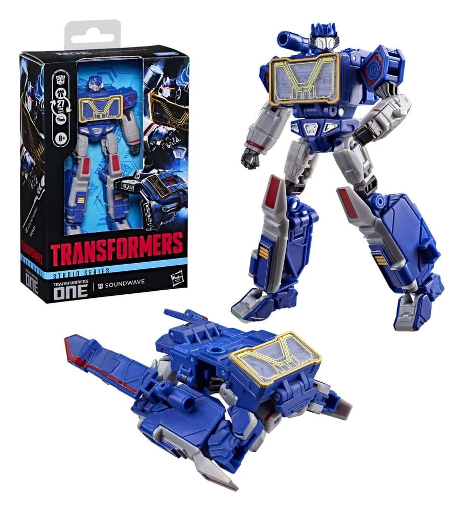 Transformers One Studio Series Deluxe Class Action Figure Soundwave 13 cm 3 Hasbro Transformers One Studio Series Deluxe Class Action Figure Soundwave 13 cm bilde 3