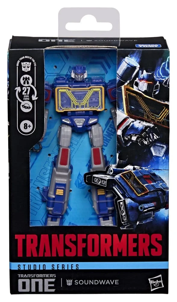 Transformers One Studio Series Deluxe Class Action Figure Soundwave 13 cm 6 Hasbro Transformers One Studio Series Deluxe Class Action Figure Soundwave 13 cm bilde 6