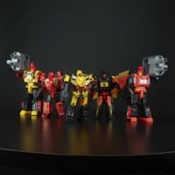 Hasbro Transformers Power of the Primes Combiner Action Figure Predaking 45 cm bilde 14