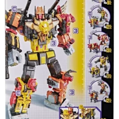 Hasbro Transformers Power of the Primes Combiner Action Figure Predaking 45 cm bilde 17
