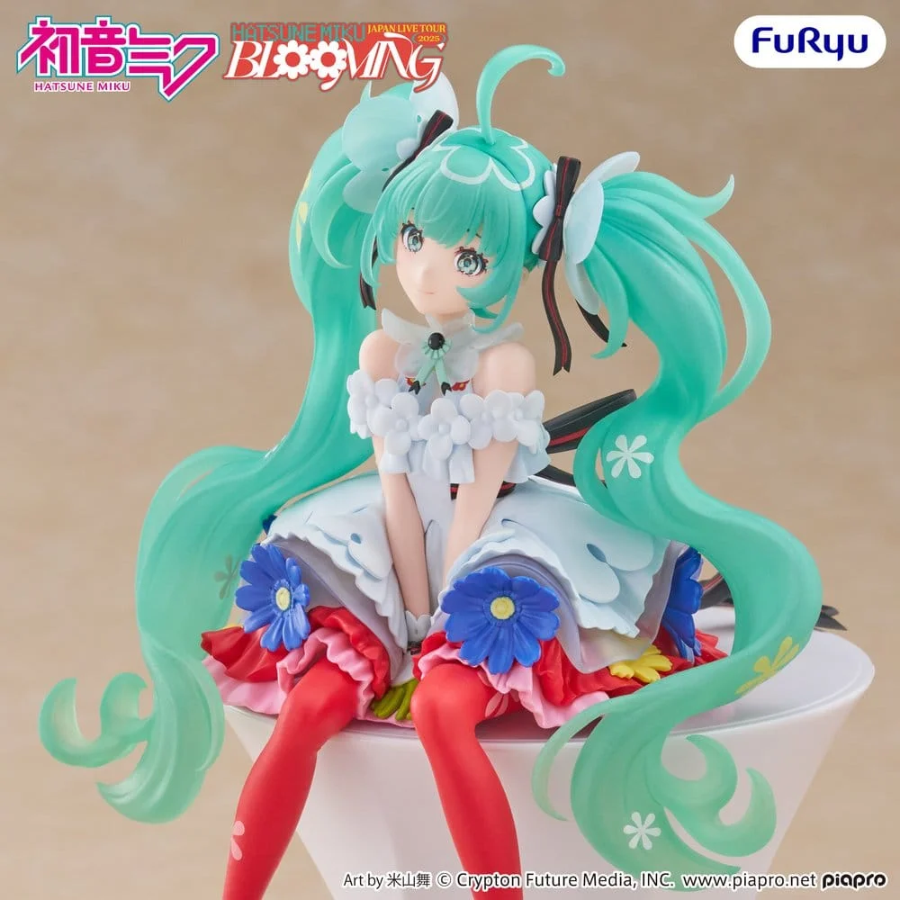 Hatsune Miku Noodle Stopper PVC Statue Hatsune Miku Japan Live Tour 2025 Blooming 14 cm 3 Hatsune Miku Noodle Stopper PVC Statue Hatsune Miku Japan Live Tour 2025 Blooming 14 cm