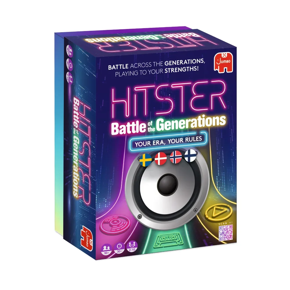 Hitster Battle of the Generations 1 Hitster Battle of the Generations musikk-brettspill