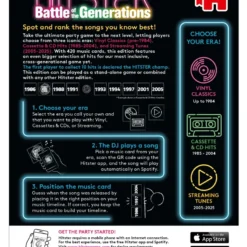 Ha Det Gøy med KanonCon 13 Hitster Battle of the Generations musikk-brettspill