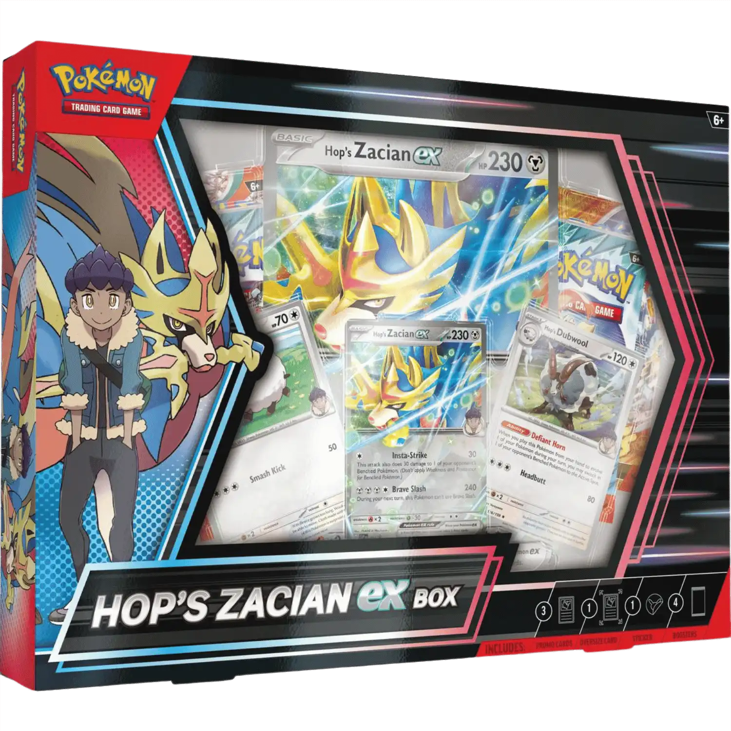 Pokemon Journey Together Hop's Zacian EX Box 1 Pokemon Journey Together Hop's Zacian EX Box