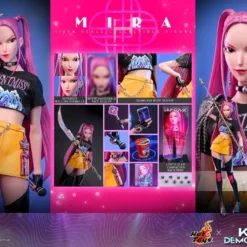 Hot Toys KPop Demon Hunters Action Figure 1/6 Mira 28 cm bilde 22