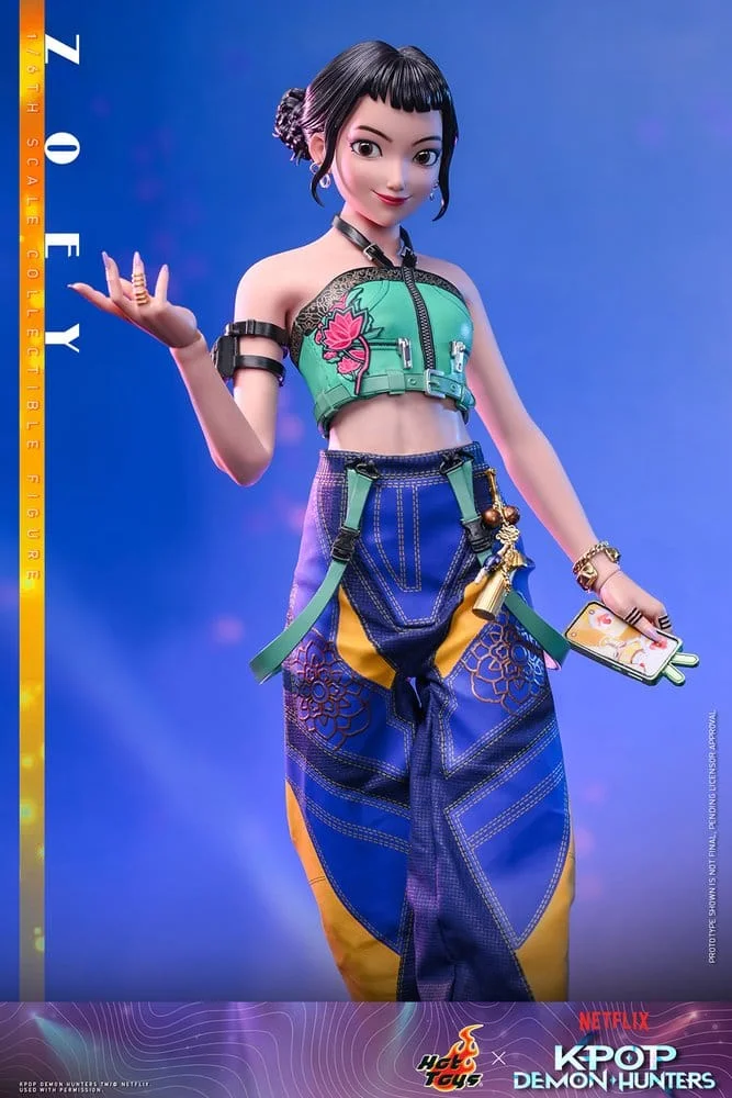 KPop Demon Hunters Action Figure 1/6 Zoey 27 cm 14 Hot Toys KPop Demon Hunters Action Figure 1/6 Zoey 27 cm bilde 14