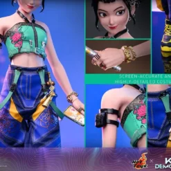 KPop Demon Hunters Action Figure 1/6 Zoey 27 cm 40 Hot Toys KPop Demon Hunters Action Figure 1/6 Zoey 27 cm bilde 20