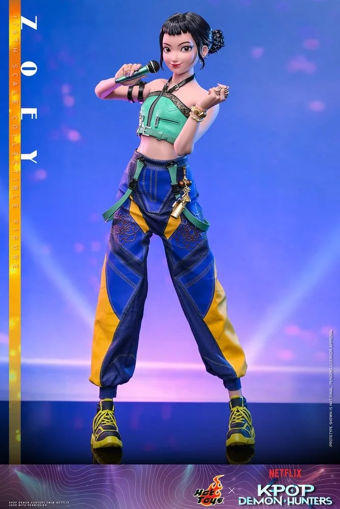 KPop Demon Hunters Action Figure 1/6 Zoey 27 cm 6 Hot Toys KPop Demon Hunters Action Figure 1/6 Zoey 27 cm bilde 6