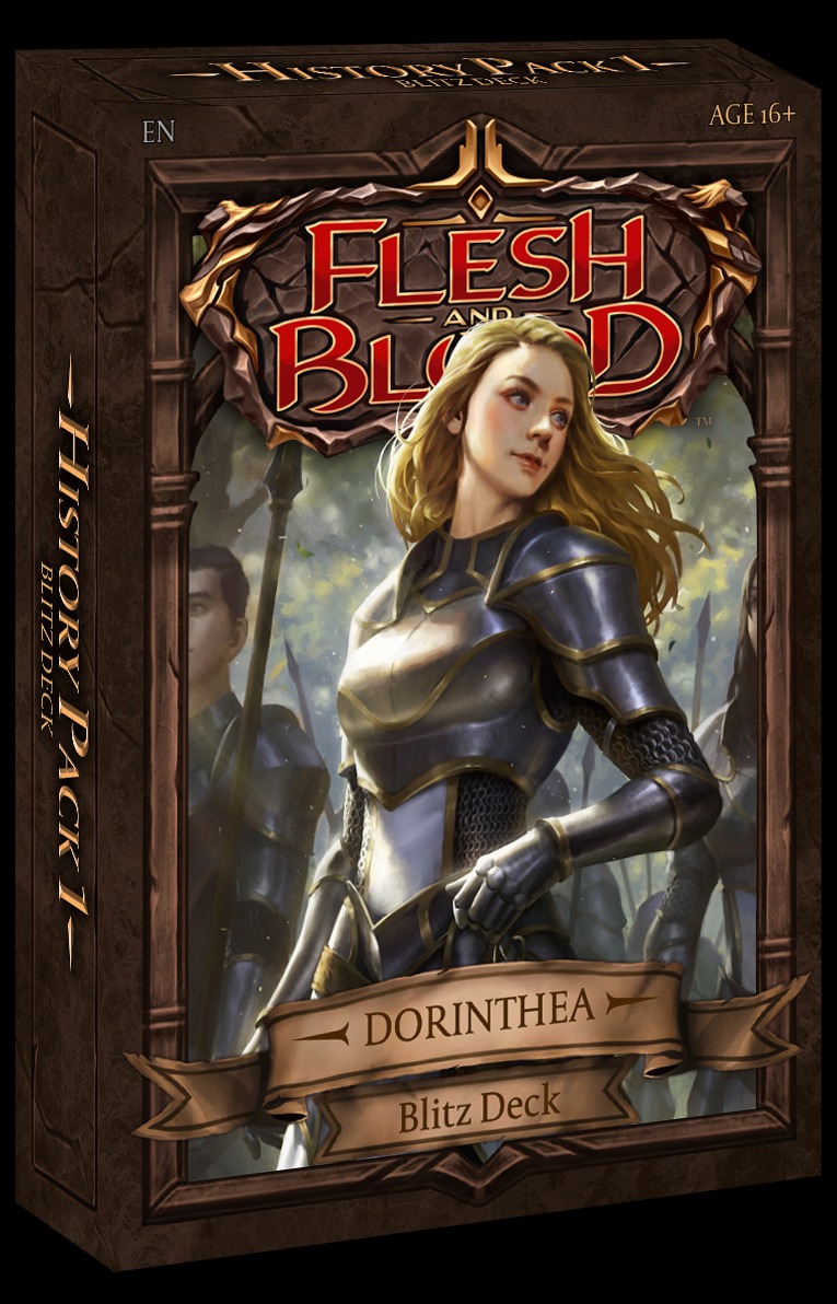 Flesh and Blood - History Pack 1 - Blitz Deck - Dorinthea 1 Flesh and Blood - History Pack 1 - Blitz Deck - Dorinthea