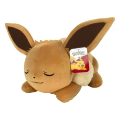 Jazwares Pokémon Plush Figure Eevee sleeping 45 cm