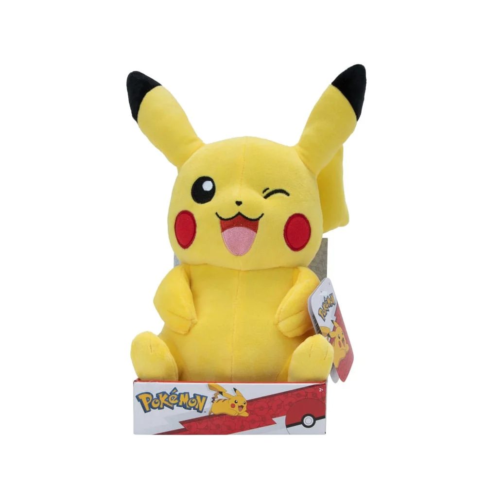 Pokémon Plush Figure Pikachu Winking 30 cm 2 Jazwares Pokémon Plush Figure Pikachu Winking 30 cm bilde 2
