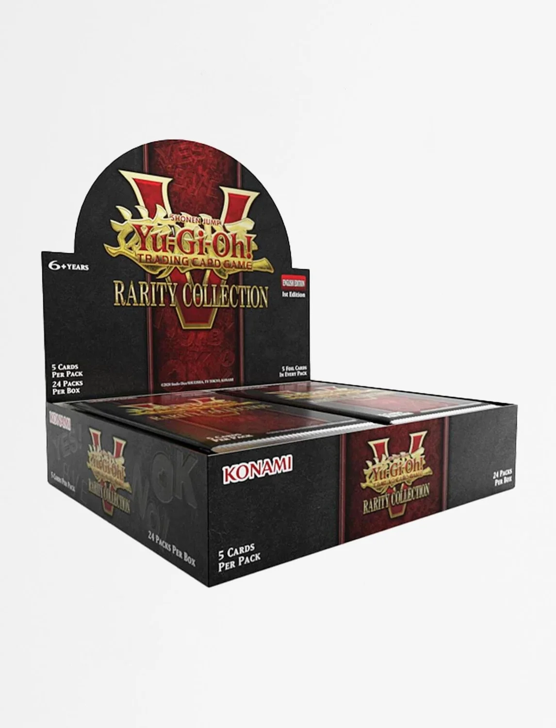 Konami Yu-Gi-Oh! Rarity Collection V booster display 1 Konami Yu-Gi-Oh! Rarity Collection V booster display