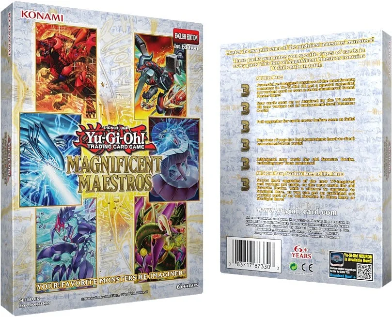 Yu-Gi-Oh! TCG Magnificent Maestros Pack *English Version* 4 Konami Yu-Gi-Oh! TCG Magnificent Maestros Pack *English Version* bilde 4