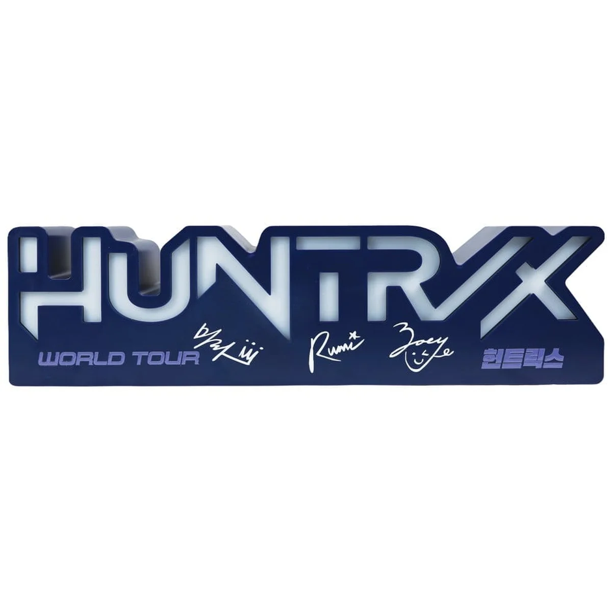 KPop Demon Hunters Lampe Huntr/x Logo 1 Blue Sky Studios KPop Demon Hunters Lamp Huntr/x Logo