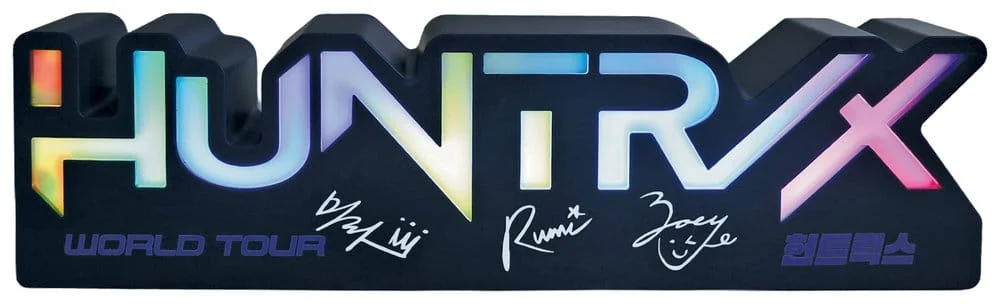 KPop Demon Hunters Lampe Huntr/x Logo 6 Blue Sky Studios KPop Demon Hunters Lamp Huntr/x Logo bilde 6