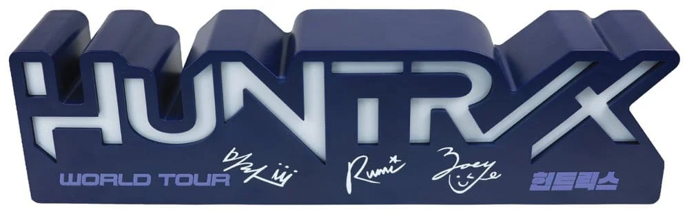 KPop Demon Hunters Lampe Huntr/x Logo 8 Blue Sky Studios KPop Demon Hunters Lamp Huntr/x Logo bilde 8