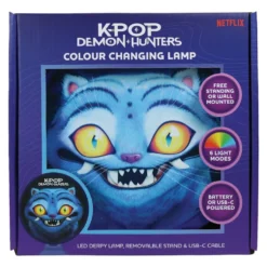 KPop Demon Hunters Stemningslampe med USB-C Derpy 11 cm 13 Blue Sky Studios KPop Demon Hunters Mood Lamp with USB-C Derpy 11cm bilde 6