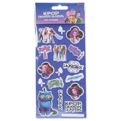 Blue Sky Studios KPop Demon Hunters Sticker Set Puff