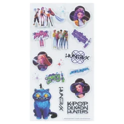 Blue Sky Studios KPop Demon Hunters Sticker Set Puff bilde 2