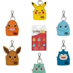 Ha Det Gøy med KanonCon 6 Loungefly Pokémon by Loungefly Bag Charm Mystery Box Display (12)