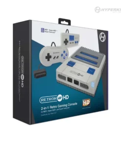 Hyperkin RetroN 2 HD Spillekonsoll for NES/SNES/Super Famicom (Grå) 9 Hyperkin RetroN 2 HD Spillekonsoll for NES/SNES/Super Famicom (Grå)