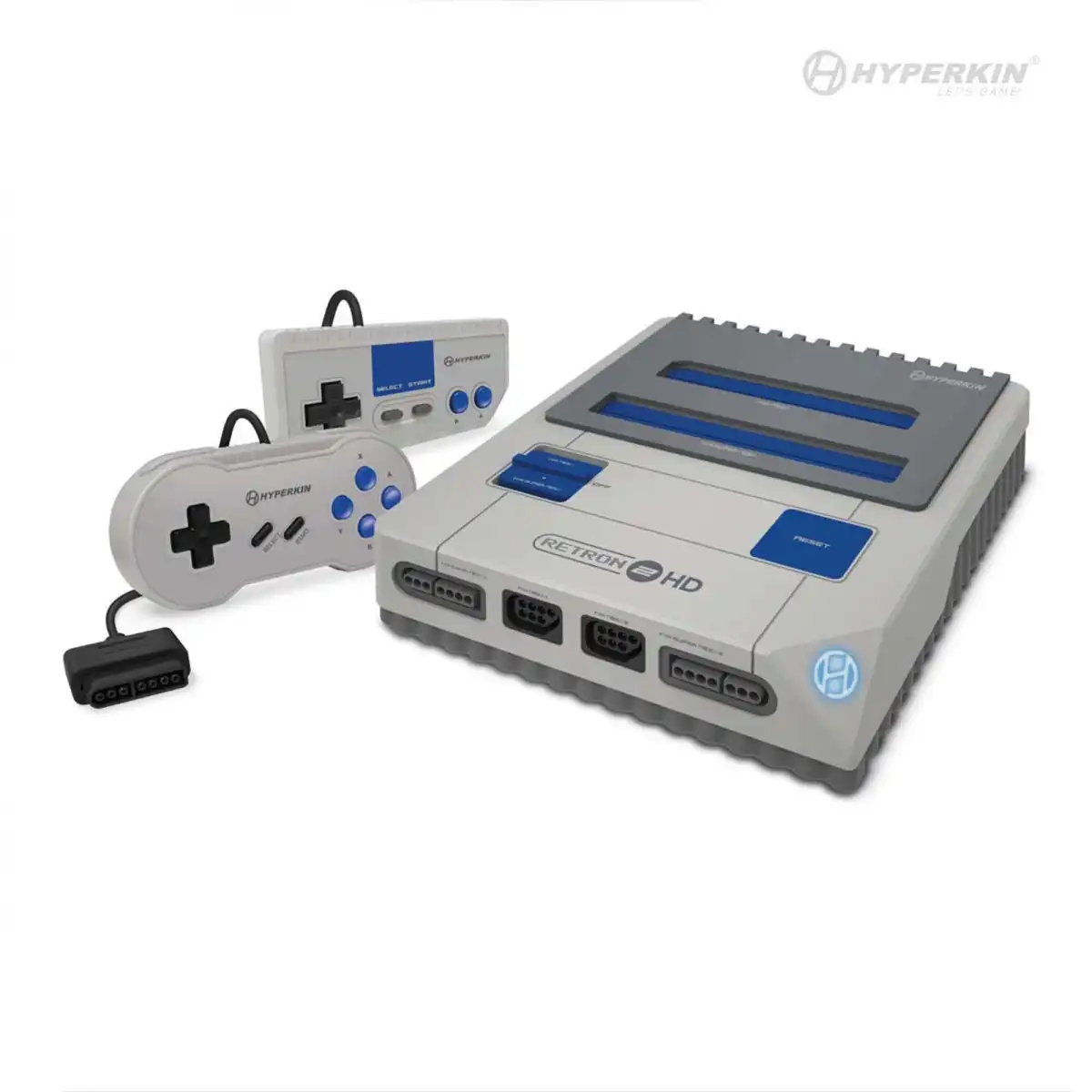 Hyperkin RetroN 2 HD Spillekonsoll for NES/SNES/Super Famicom (Grå) 2 Hyperkin RetroN 2 HD Spillekonsoll for NES/SNES/Super Famicom (Grå) - Bilde 2