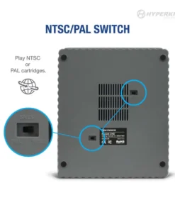 Hyperkin RetroN 2 HD Spillekonsoll for NES/SNES/Super Famicom (Grå) 12 Hyperkin RetroN 2 HD Spillekonsoll for NES/SNES/Super Famicom (Grå)