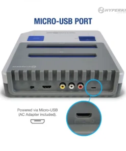 Hyperkin RetroN 2 HD Spillekonsoll for NES/SNES/Super Famicom (Grå) 13 Hyperkin RetroN 2 HD Spillekonsoll for NES/SNES/Super Famicom (Grå)