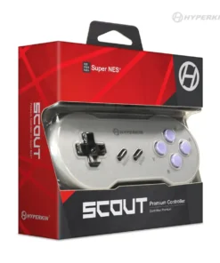 Hyperkin Scout Premium-kontroller for SNES (Grå) 7 Hyperkin Scout Premium-kontroller for SNES (Grå)