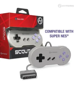 Hyperkin Scout Premium-kontroller for SNES (Grå)