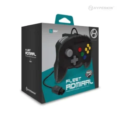 Hyperkin Fleet Admiral Premium Kablet Kontroller for N64 (Cosmic Fleet)