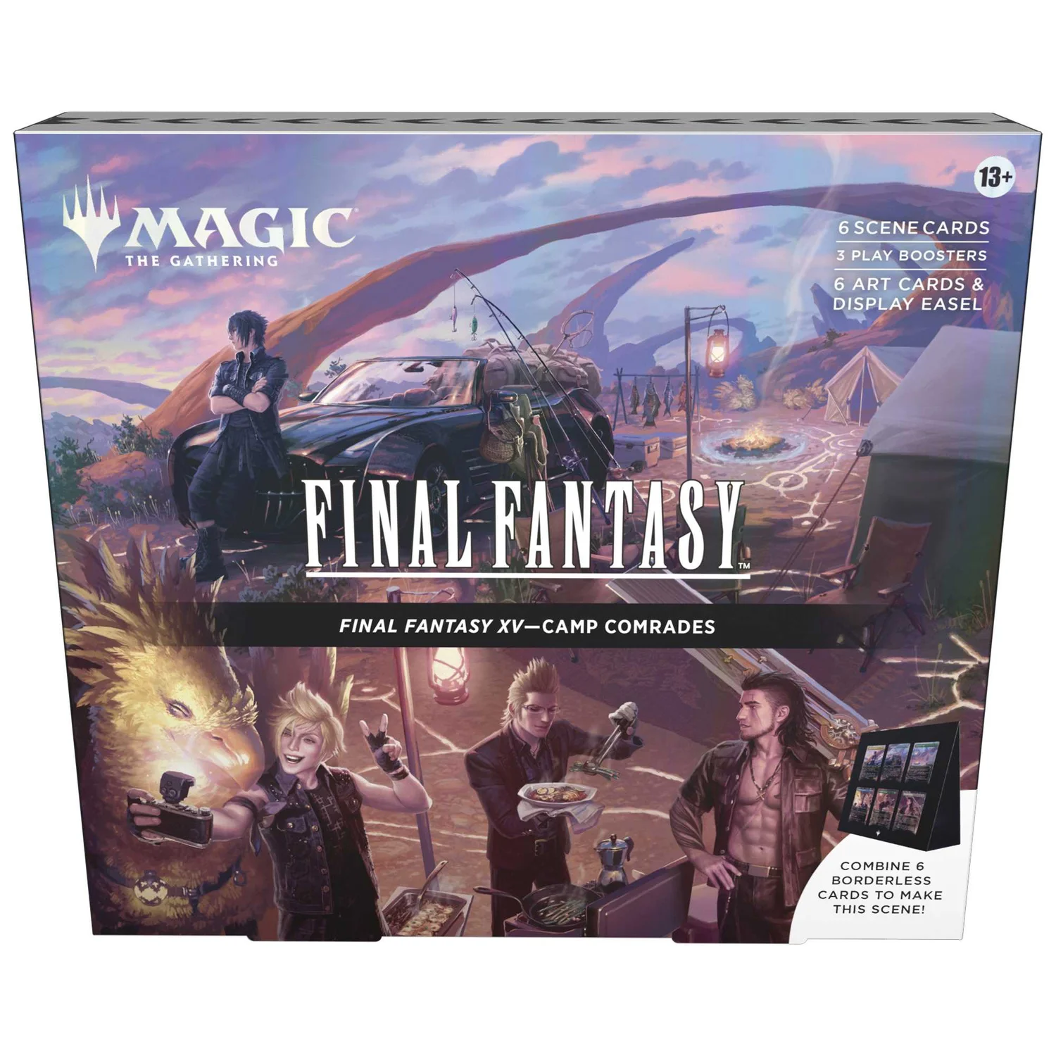 Magic the Gathering Final Fantasy Scene Box - Camp Comrades 1 Magic the Gathering Final Fantasy Scene Box - Camp Comrades