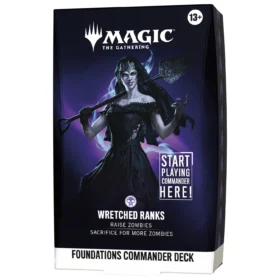 Magic the Gathering Foundations Commander Deck – Wretched Ranks