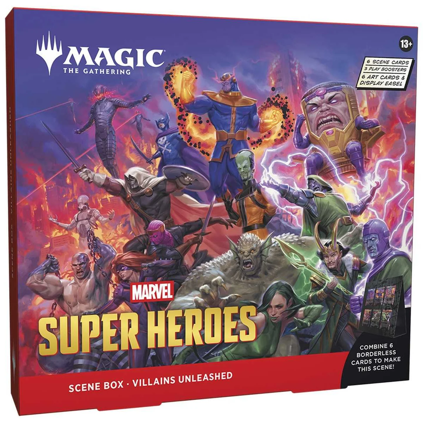 Magic The Gathering Marvel Super Heroes Scene Box – Villains Unleashed 1 Magic The Gathering Marvel Super Heroes Scene Box – Villains Unleashed