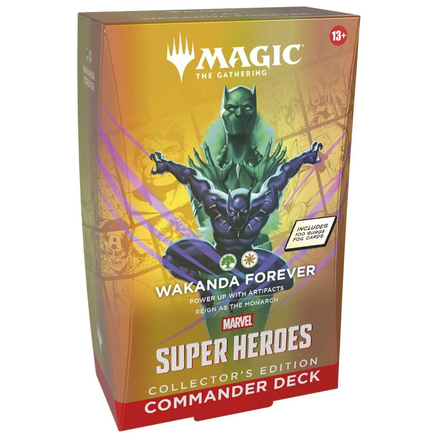 Magic The Gathering Marvel Super Heroes Collector Commander Deck – Wakanda Forever 1 Magic The Gathering Marvel Super Heroes Collector Commander Deck – Wakanda Forever