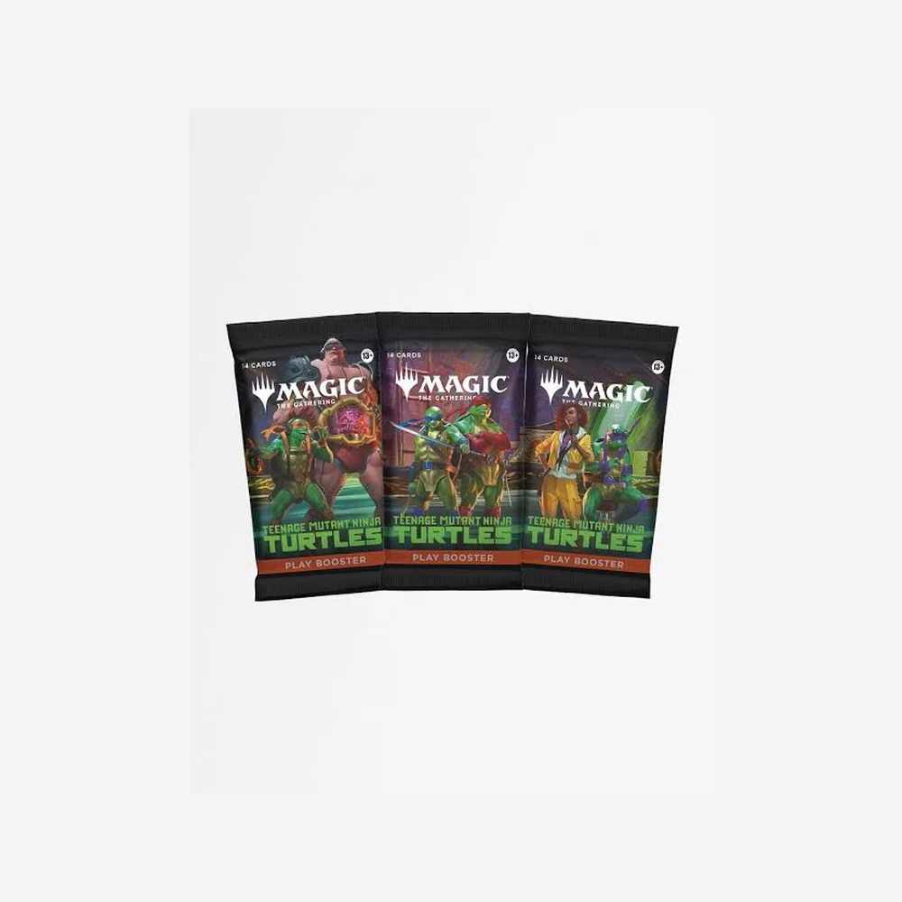 Magic the Gathering Teenage Mutant Ninja Turtles Play Booster Pack 1 Magic the Gathering Teenage Mutant Ninja Turtles Play Booster Pack