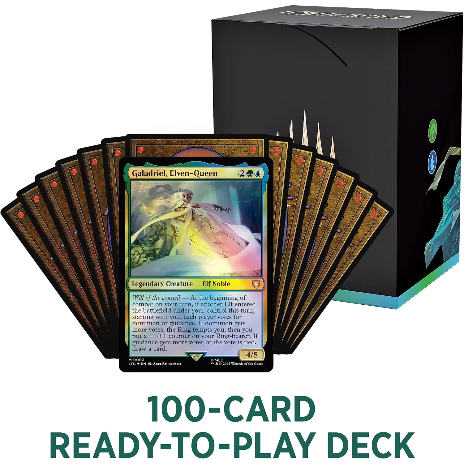 Magic: The Gathering The Lord of the Rings: Tales of Middle-earth Commander Deck - Elven Council 2 Magic: The Gathering The Lord of the Rings: Tales of Middle-earth Commander Deck - Elven Council
