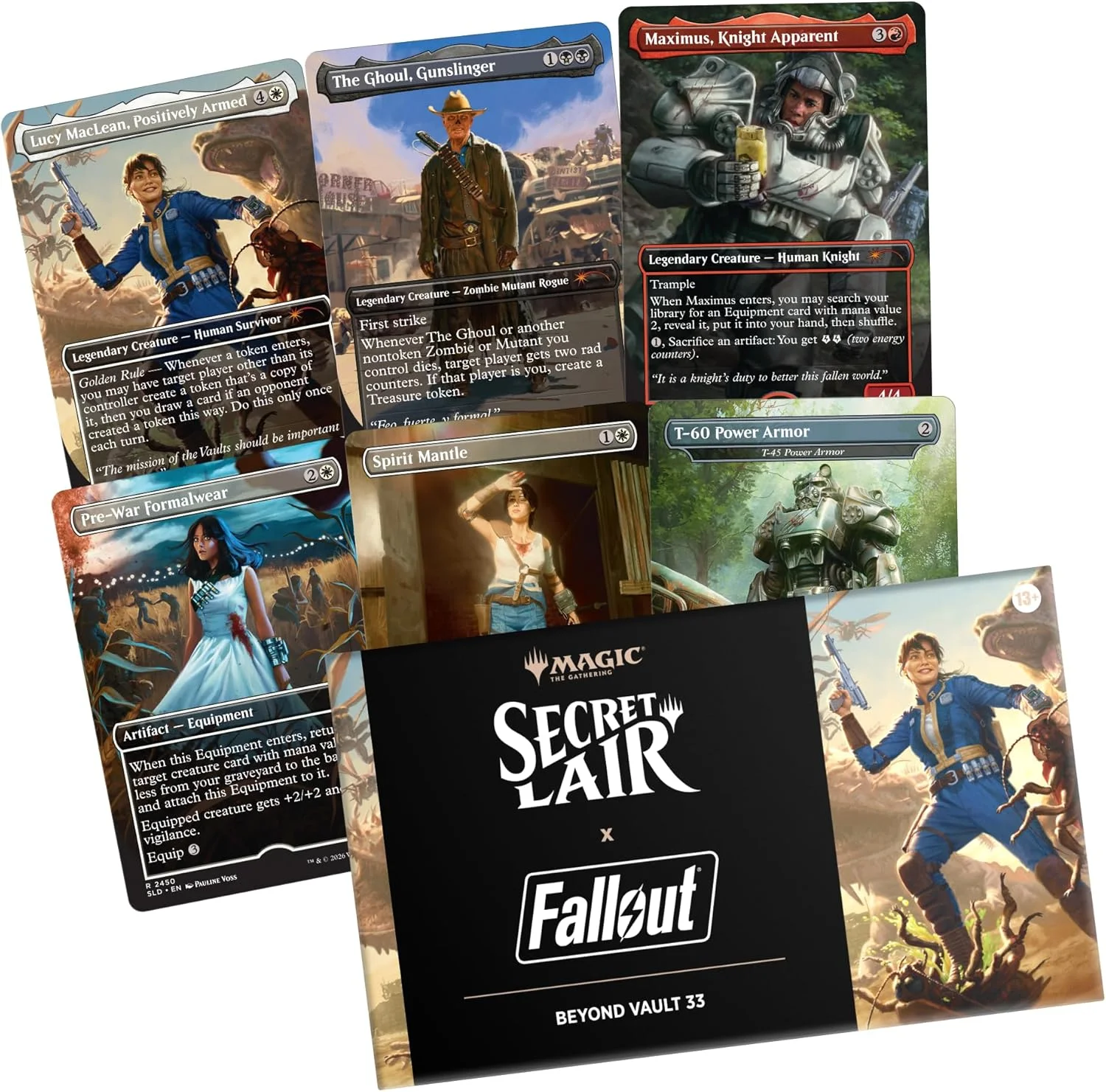 Magic the Gathering Secret Lair x Fallout: Beyond Vault 33 1 Magic the Gathering Secret Lair x Fallout Beyond Vault 33