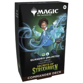 Magic the Gathering Secrets of Strixhaven Commander Deck Quandrix Unlimited